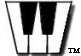 piano keys